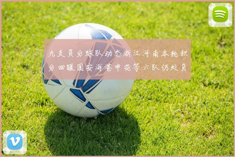 九支负分球队动态浙江河南本轮积分回暖国安海港申花等六队仍处负分状态